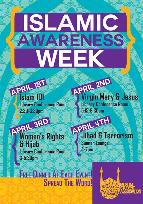Islamic Awareness Week On Behance