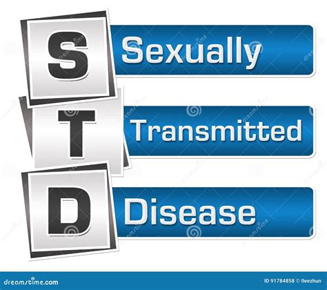 Sexually Transmitted Infection Close Up Of Causative Agents Of