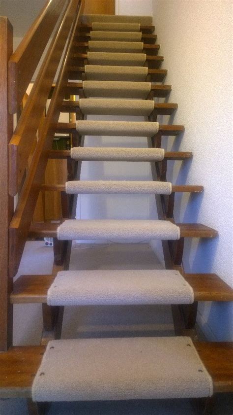 Pin By Inna Gerenshteyn On Open Riser Stairs Carpet Staircase Decor