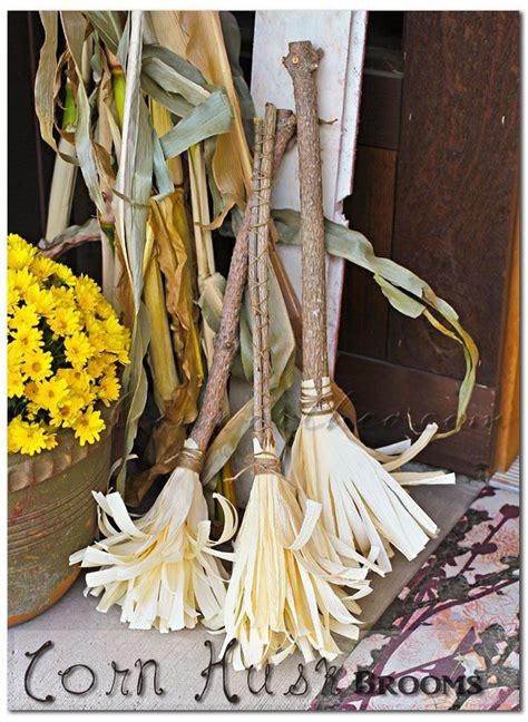 Corn Husk Brooms Fall Decorations Fall Decor Fall Decorating Ideas