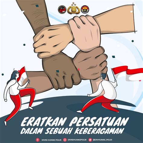 Poster Keragaman Agama Bahasa Lokal Dan Kearifannya Pemersatu Dalam Keragaman Nusantara Jalan