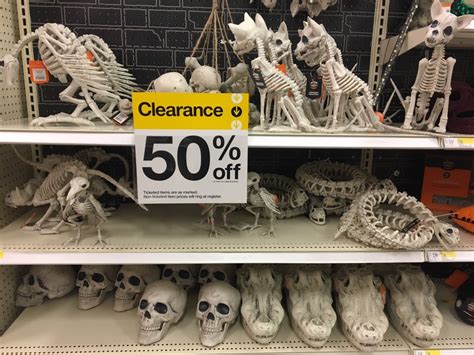 Sarah gorr | oct 4, 2018. Target Halloween clearance - take up to 50 percent off costumes, candy, decor and more ...