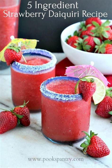 Fresh Strawberry Daiquiri | Recipe | Strawberry daiquiri ...