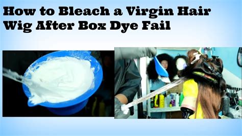 Apply on dry, unwashed hair. How to Bleach Virgin Hair (Part 2) - YouTube