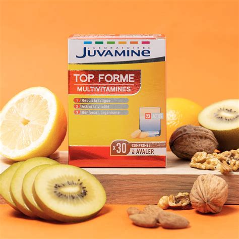 JUVAMINE Top Forme Multivitamines Aide à réduire la fatigue Soutient l immunité