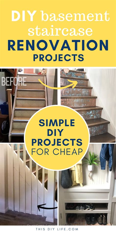Our Magazine Worthy Diy Basement Stairs Makeover Beautiful On A