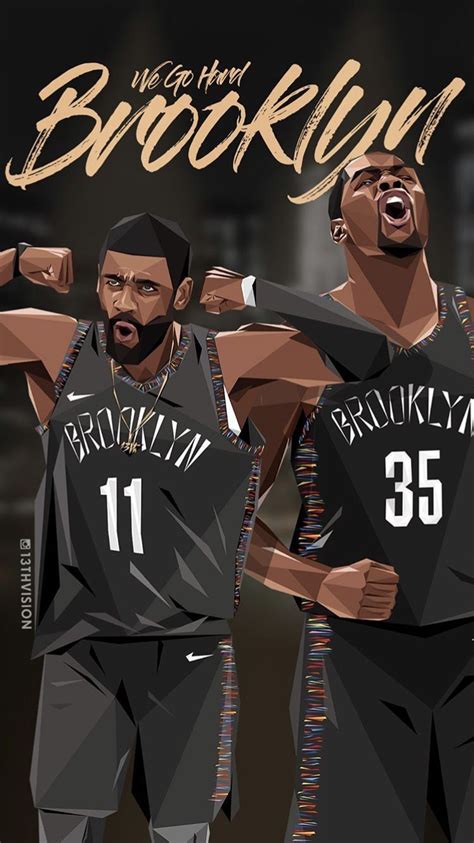 Only the best hd background pictures. Background Kyrie Irving Brooklyn Nets Wallpaper Cartoon - Wallpaper HD New