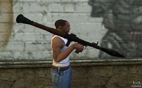 New Rocket Launcher For Gta San Andreas