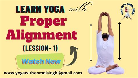 Yoga Practice With Full Alignment Hatha Yoga Alignment Practice Anmol Singh YouTube