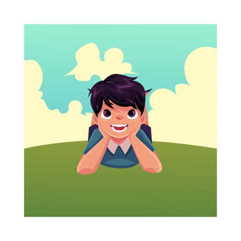 Boy Lying Down Illustrations Royalty Free Vector Graphics And Clip Art