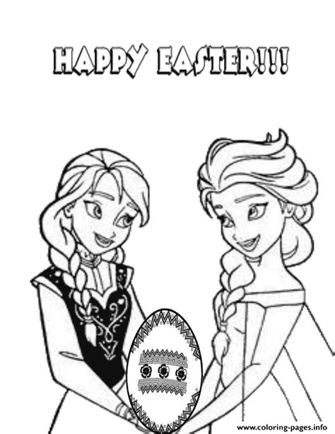 We are always adding new ones, so make sure to come back and check us out or make a suggestion. Sisters Elsa And Anna Easter Egg Coloring Pages Printable