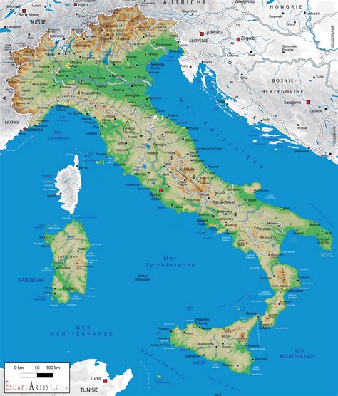 Harta Italia Profu De Geogra