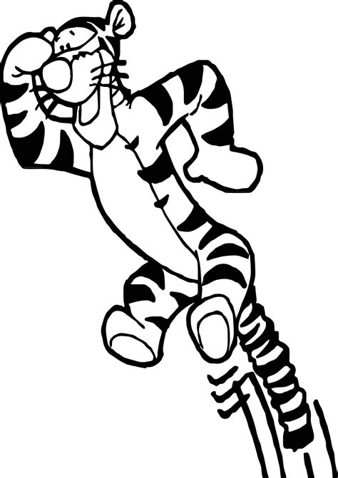 Tigger Coloring Pages To Print Gincoo Merahmf