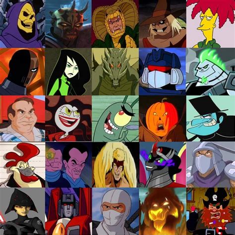 the 10 best cartoon villains part one the funny villa