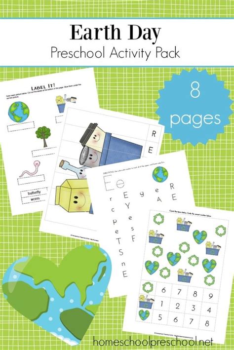 Free Printable Earth Day Worksheets For Preschool Earth Day Preschool