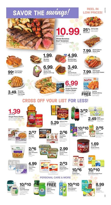 If you're looking for easter dinner ideas for a smaller group that still feel festive, this juicy chicken is the way to go. Kroger Weekly Ad Easter Mar 28 - Apr 3, 2018 - WeeklyAds2