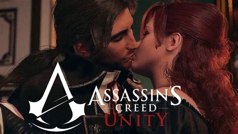 Assassin S Creed Unity Arno Elise Kissing Romantic Love YouTube