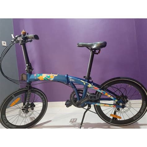 Jual Sepeda Lipat Folding Bike 451 Element Ecosmo Z9 Save The Earth