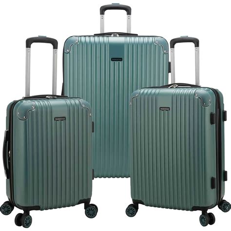 Travelers Choice Charvi Ii Expandable Hardside Spinner Luggage 3 Pc