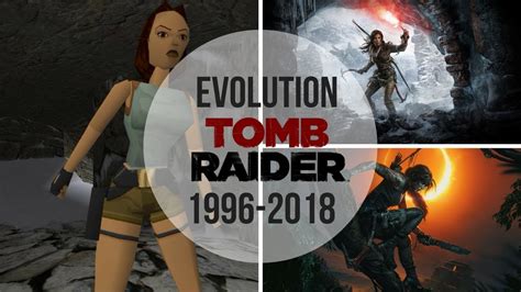 Evolution Of Tomb Raider Games 1996 2018 Youtube