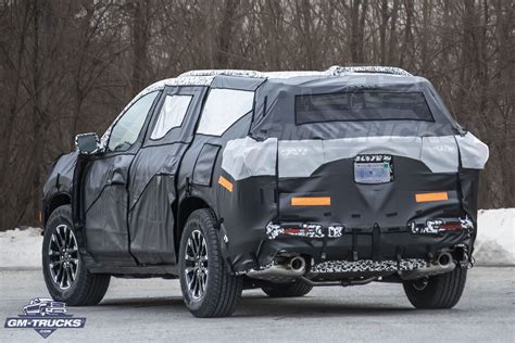 Off Road Oriented 2024 Gmc Acadia At4 Prototype Photographed Gm