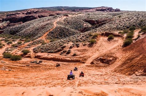 Experience An Atv Adventure In Sand Hollow State Park St George Utah