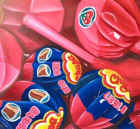 Chupa Chups Lollipops Painting Food Painting Lollipop Confectionary