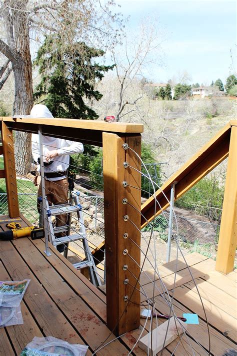 Because we live on a lake, we wanted to use wire so as not to obstruct our view of the lake. The full guide for how to install DIY cable rail in just ...