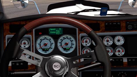 Dashboard For Kenworth W900 Ats Mods American Truck Simulator Mods