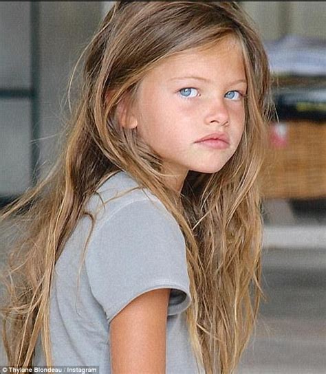 Who Is Thylane Blondeau World S Most Beautiful Girl Revealed As She Launches Heaven May