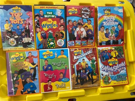 Huge Lot Of 10 The Wiggles Dvd Lot Top Of The Toys The Best Of The