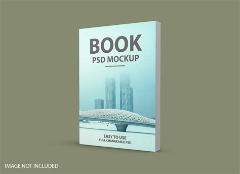 3d Book Cover Mockup Psd Afbeelding Door Graphicswizard · Creative Fabrica