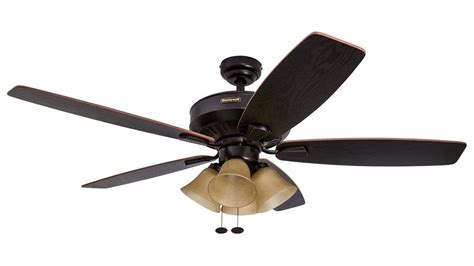A new fan, or a fan with a light, will help cool your house, add a personal. Honeywell 52-Inch Belmar Ceiling Fan with Oil Rubbed ...
