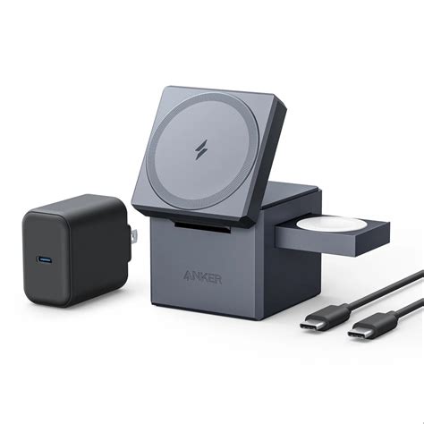 Anker 3 In 1 Cube With Magsafe For Apple Launches With 15 W Fast