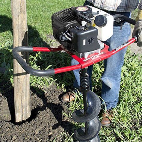 The southland tool auger blades are flat steel and spirales with cutting edges on both sides to cutting in both directions. Amazon.com : Southland SEA438 One Man Auger with 43cc, 2 ...