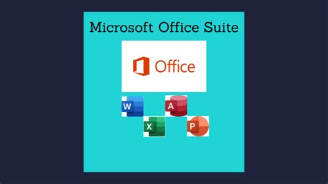 Microsoft Office Suite By Jessica Turman