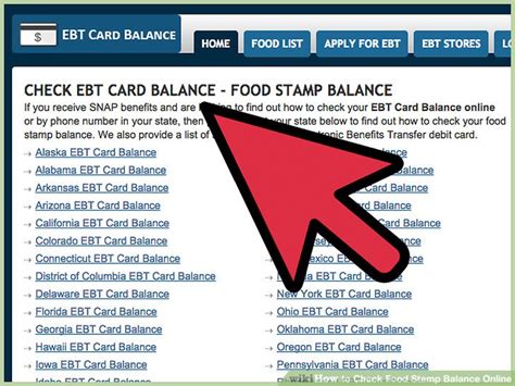 This card can be used just like a debit card at authorized grocery stores and food retailers. How to Check Food Stamp Balance Online: 11 Steps (with ...