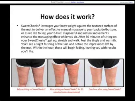Massage the affected site with the wooden implement, moving in a large circular pattern. SweetCheeks Cellulite Massage Mat Webinar With Endo ...