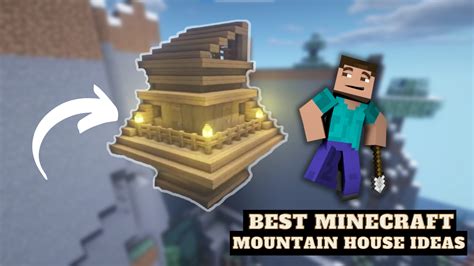 20 Best Minecraft Mountain House Ideas 2022 Kiwipoints