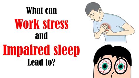 Work Stress And Poor Sleep Bad For Your Health Youtube