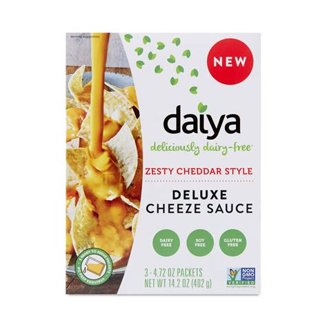 Daiya Zesty Cheddar Style Deluxe Sauce Thrive Market