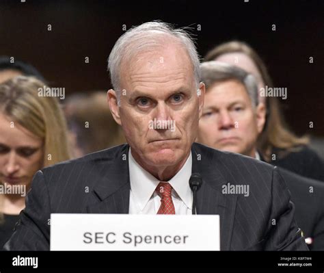 United States Secretary Of The Navy Richard V Spencer Testifies Stock