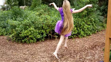 New Nina Real Life Rapunzel Cos Play Part 2 Sexiesthair