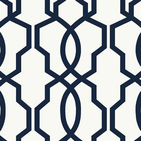 Navy Blue Geometric Wallpaper Wallpapersafari