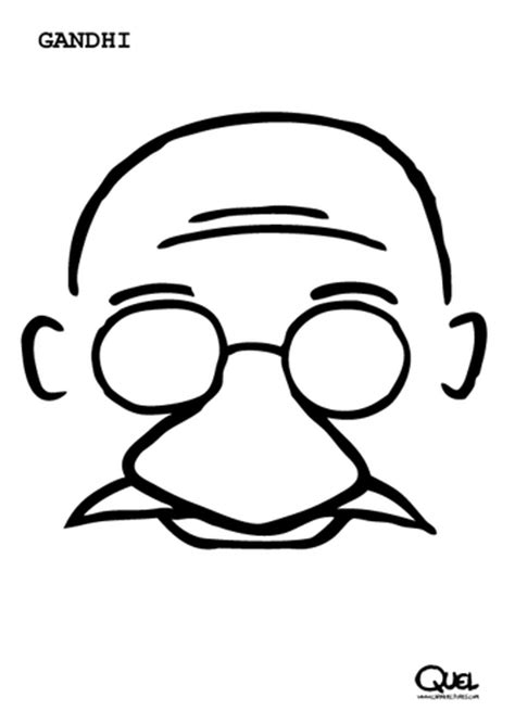 Gandhi Caricature By Quel Religion Cartoon Toonpool