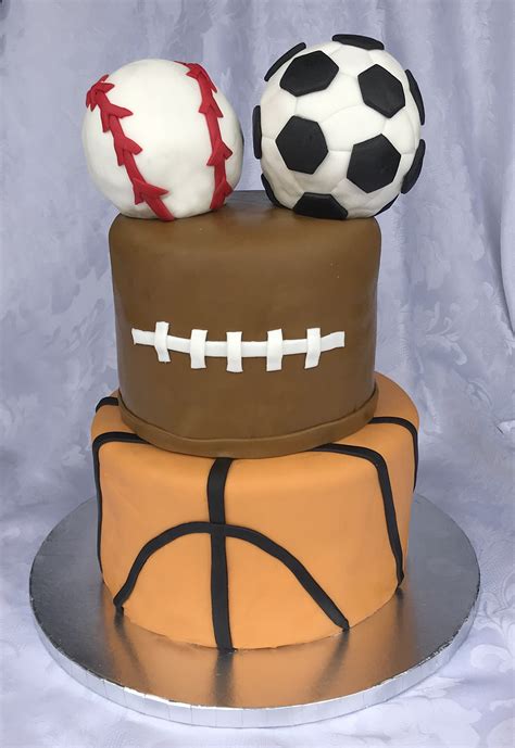 23 Wonderful Image Of Sports Birthday Cakes