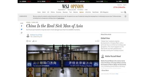 The wall street journal world. China angered by derogatory Wall Street Journal headline ...