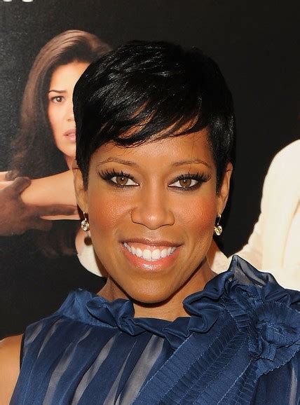 This short hairstyle is more manageable for women with straight hair. Short hairstyles for black women