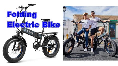 Speedrid Ebikes Fat Tire Electric Bike E Bike Electric Folding Bikes
