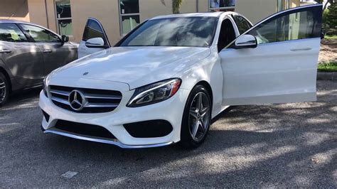 2018 Mercedes C300 Amg Sport Package Youtube